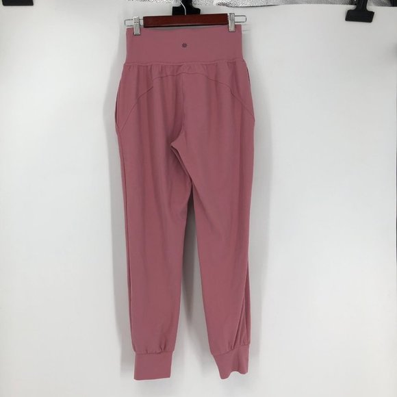 Athleta Women's Salutation Jogger in Light Pink size SP comfortable soft pockets - Picture 4 of 16